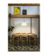 Isabelle 50cm Globe Pendant Ceiling Light Matt White-2