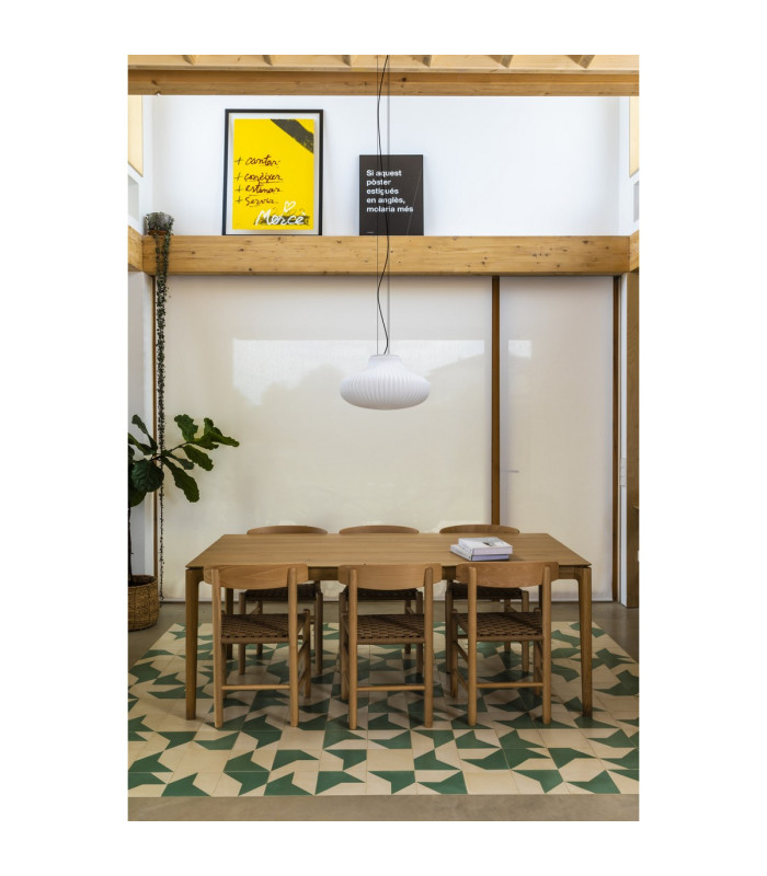 Isabelle 50cm Globe Pendant Ceiling Light Matt White-3