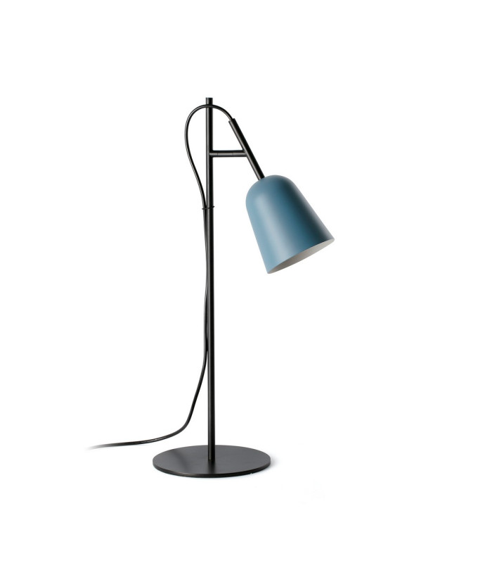 Studio Desk Task Lamp Matt Black Blue-1