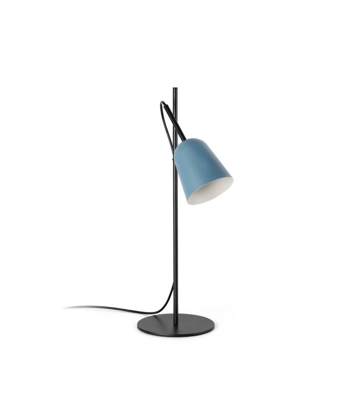 Studio Desk Task Lamp Matt Black Blue-2