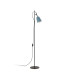Studio Task Floor Lamp Matt Black Blue-1