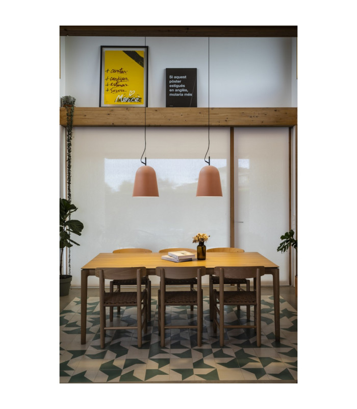 Studio 29cm Dome Pendant Ceiling Light Pink-3