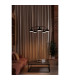 Tatawin Small 5 Light Cylindrical Pendant Ceiling Light Satin Black-3