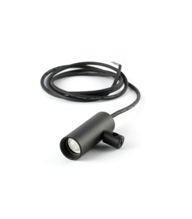 Clap 38° Slim Pendant Ceiling Light Black 3000K IP65-1
