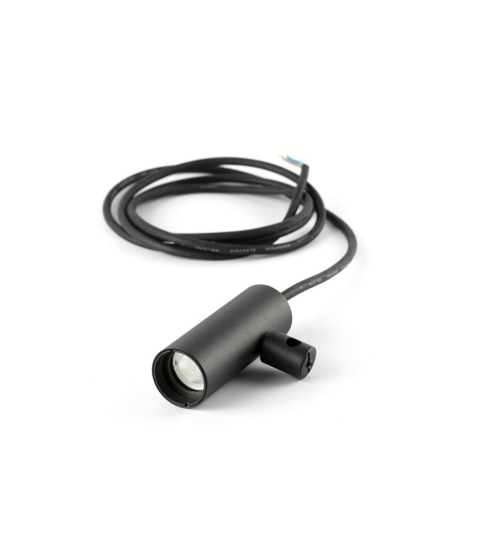 Clap 38° Slim Pendant Ceiling Light Black 3000K IP65-1