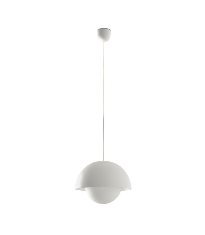Marisol Dome Pendant Ceiling Light Matt White 2700K-1