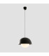 Marisol Dome Pendant Ceiling Light Matt Black 2700K-6