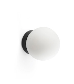 Ping Bathroom Wall Lamp Matt Black 3000K IP44