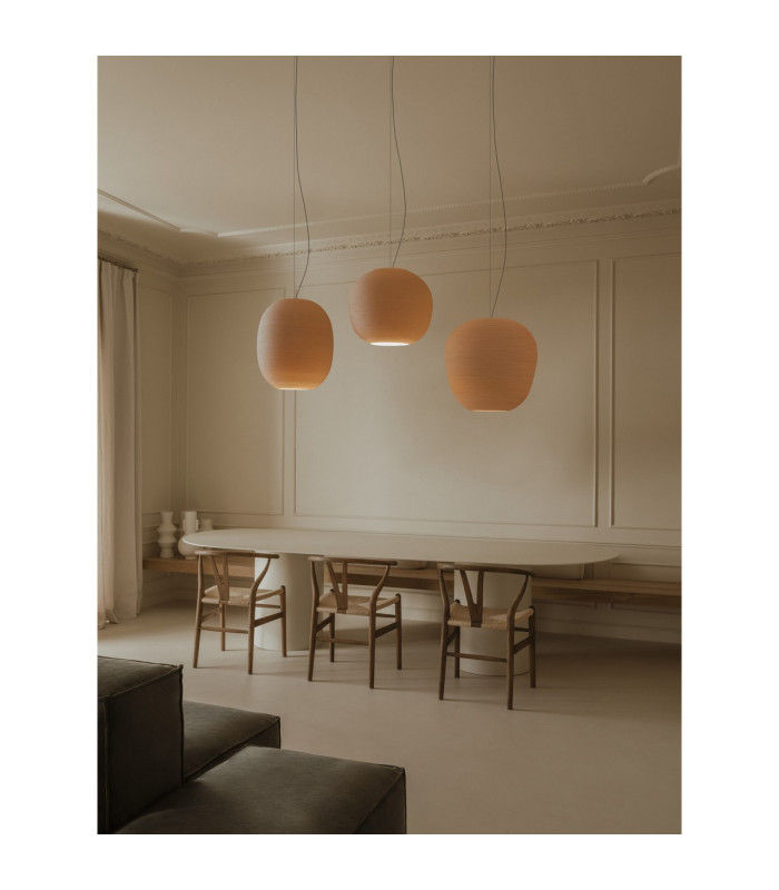 Tierra 47cm Dome Pendant Ceiling Light Natural-4