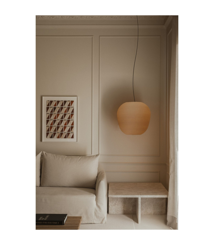 Tierra 52cm Dome Pendant Ceiling Light Natural-2