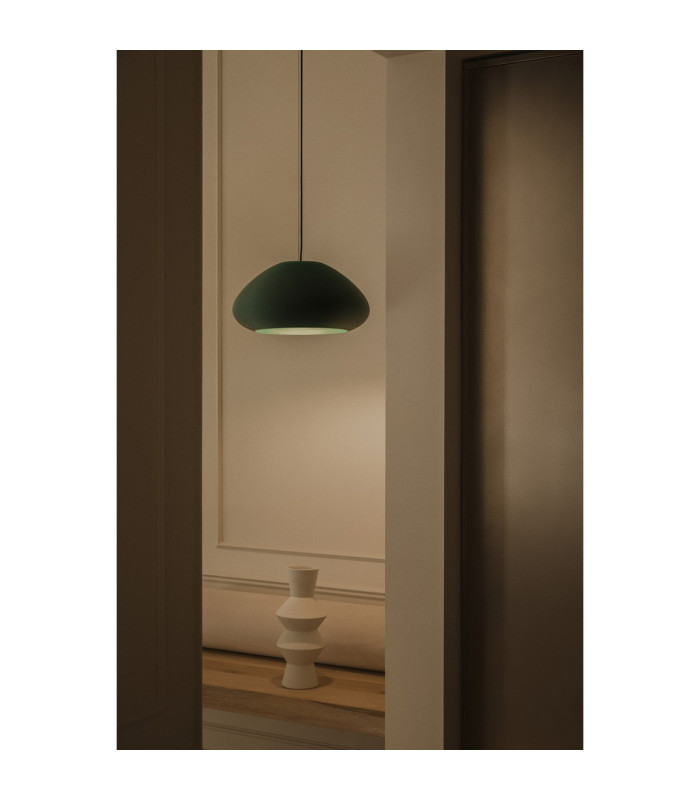 Mar 26cm Dome Pendant Ceiling Light Green-2