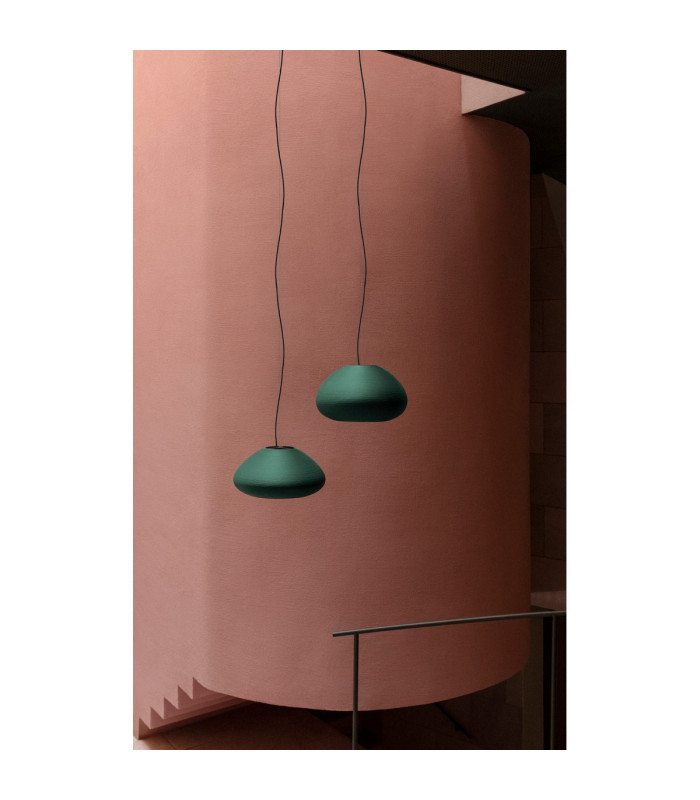 Mar 26cm Dome Pendant Ceiling Light Green-3