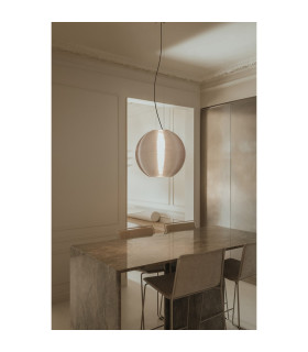 Aire 65cm Dome Pendant Ceiling Light Translucent-2