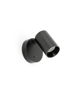 Stan Single Spotlight Matt Black-1