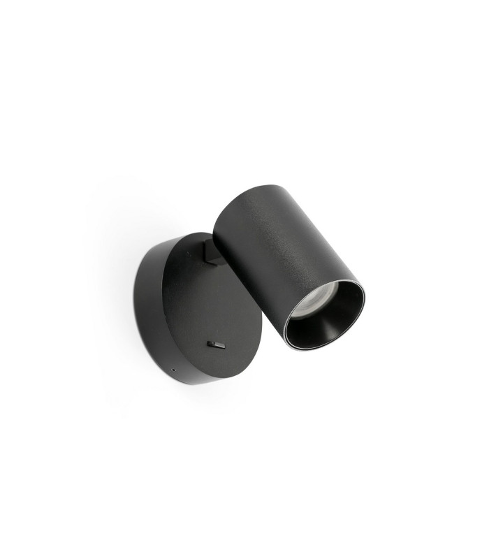Stan Single Spotlight Matt Black-1