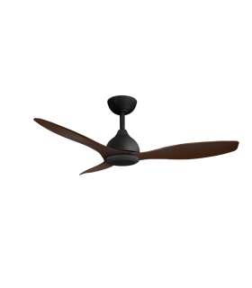 Elite DC Ceiling Fan Black/Walnut 122cm WIFI 8 Speed with Remote Control-1