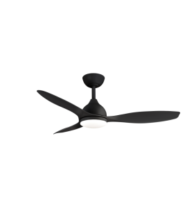 Elite DC Ceiling Fan Black 122cm WIFI 18W CCT LED Light 8 Speed with Remote Control-1