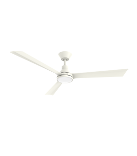 Riviera DC Ceiling Fan White 132cm WIFI 18W CCT LED Light 8 Speed with Remote Control-1