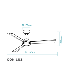 Riviera DC Ceiling Fan White 132cm WIFI 18W CCT LED Light 8 Speed with Remote Control-2