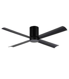 Carrara DC Ceiling Fan Black 122cm WIFI 8 Speed with Remote Control-1