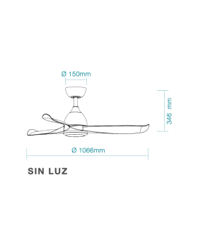 Scorpion DC Ceiling Fan Black 107cm WIFI 8 Speed with Remote Control-2