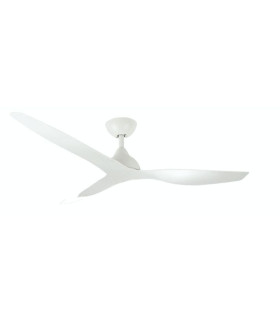 Avoca DC Ceiling Fan White ABS 132cm WIFI 8 Speed with Remote Control-1