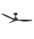 Avoca DC Ceiling Fan Black ABS 132cm WIFI 8 Speed with Remote Control-1