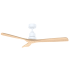 Mallorca White/Natural DC Ceiling Fan 132cm WIFI 8 Speed with Remote Control-1