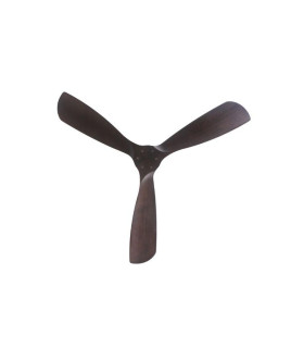 Mallorca DC Ceiling Fan Satin/Walnut 132cm 6 Speed with Remote Control-2