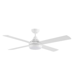 Mini Link DC Ceiling Fan White 106cm with Light de 15W CCT 5 Speed with Remote Control-1