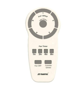 Mini Link DC Ceiling Fan White 106cm 5 Speed with Remote Control-2