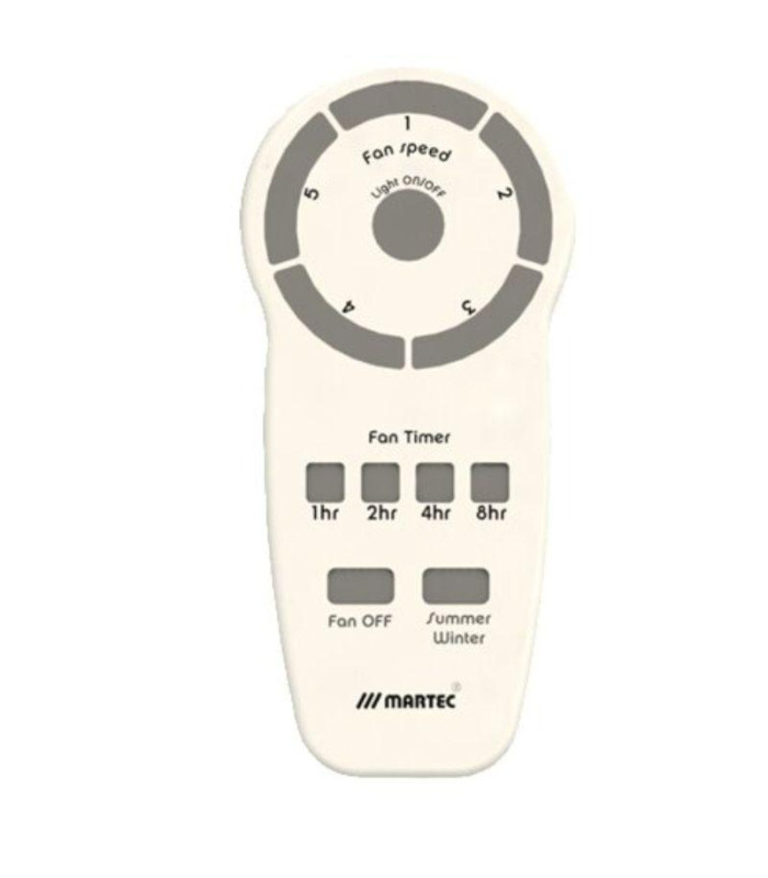 Mini Link DC Ceiling Fan White 106cm 5 Speed with Remote Control-2