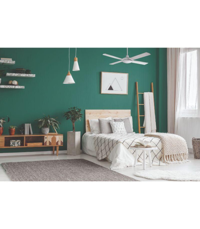 Mini Link DC Ceiling Fan White 106cm 5 Speed with Remote Control-4