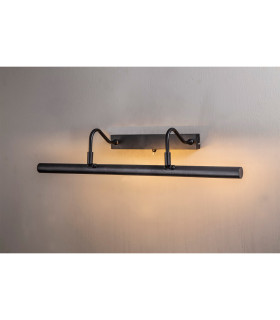 Abacus 16W Replaceable LED Dimmable Picture Light Switched 2700K Satin Black-2