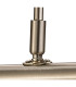 Abacus 16W Replaceable LED Dimmable Picture Light Switched 3000K Satin Nickel-6