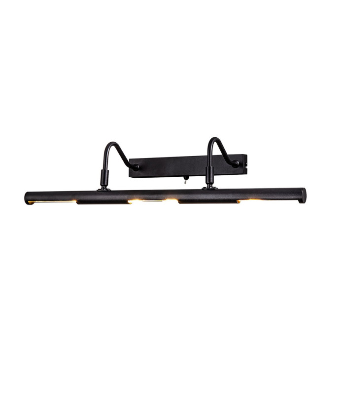 Abacus 16W Replaceable LED Dimmable Picture Light Switched 3000K Satin Black-1