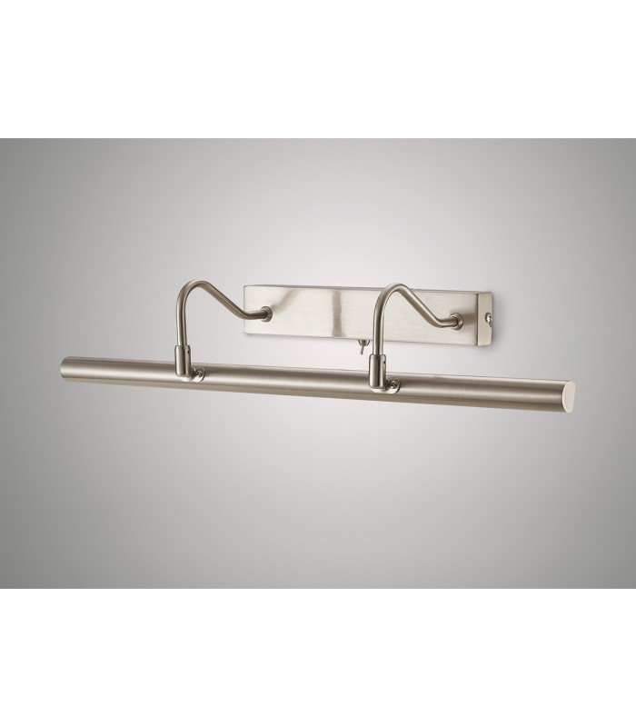 Abacus 16W Replaceable LED Dimmable Picture Light Switched 6000K Satin Nickel-2