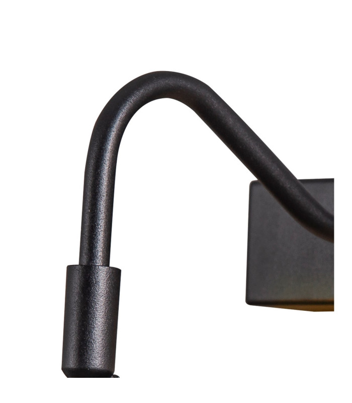 Abacus 8W Replaceable LED Dimmable Picture Light Switched 3000K Satin Black-5