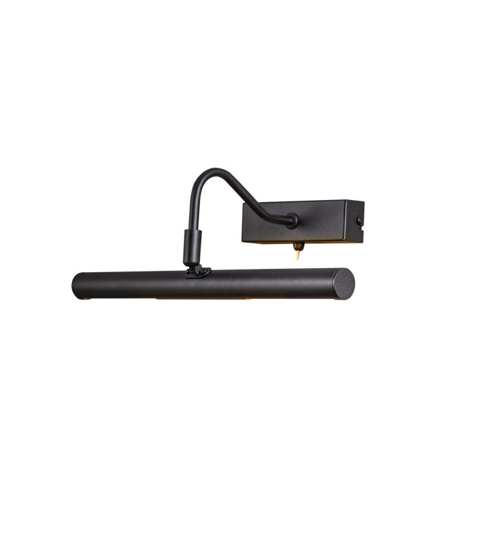 Abacus 8W Replaceable LED Dimmable Picture Light Switched 4000K Satin Black-1