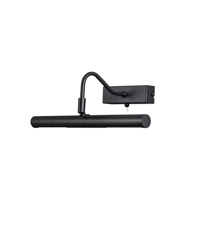 Abacus 8W Replaceable LED Dimmable Picture Light Switched 6000K Satin Black-3