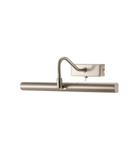 Abacus 8W Replaceable LED Dimmable Picture Light Switched 6000K Satin Nickel-1