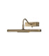 Abacus 8W Replaceable LED Dimmable Picture Light Switched 6000K Antique Brass-1