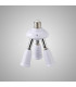 Additions 1 to 3 E27 Converter White Adjustable Lampholders-2