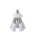 Additions 1 to 5 B22 to E27 Converter White Adjustable Lampholders-1