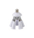 Additions 1 to 5 E27 Converter White Adjustable Lampholders-1