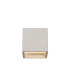 Alina Square Wall Lamp 1 x G9 White Paintable Gypsum-4