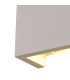 Alina Square Wall Lamp 6.5W LED 3000K 592lm White Paintable Gypsum 3yrs Warranty-6