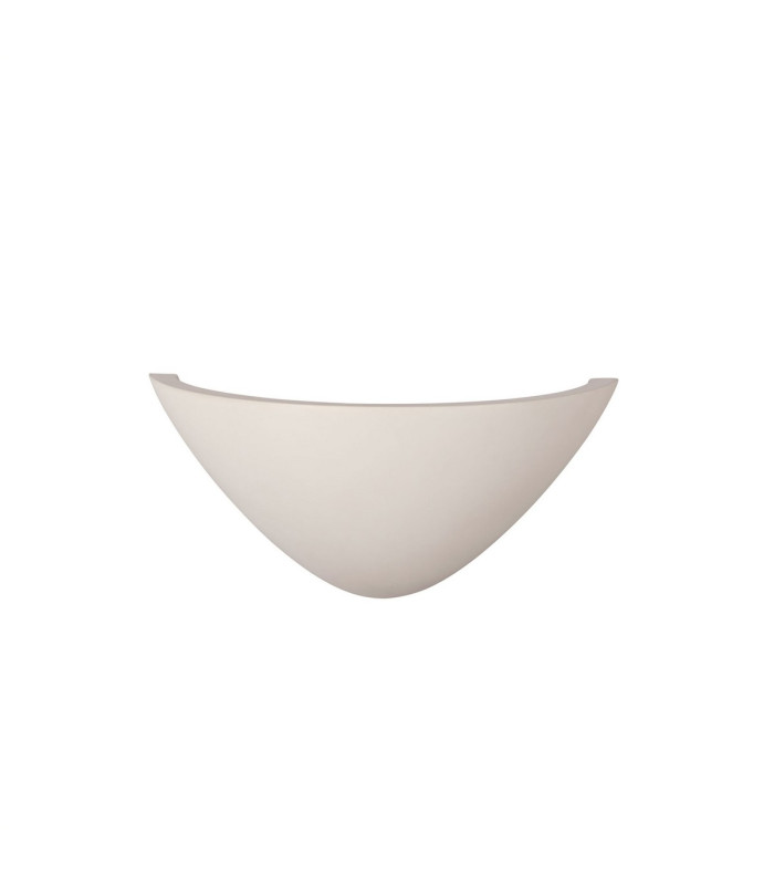 Alina Sphere Wall Lamp 4.2W LED 3000K 356lm White Paintable Gypsum 3yrs Warranty-3