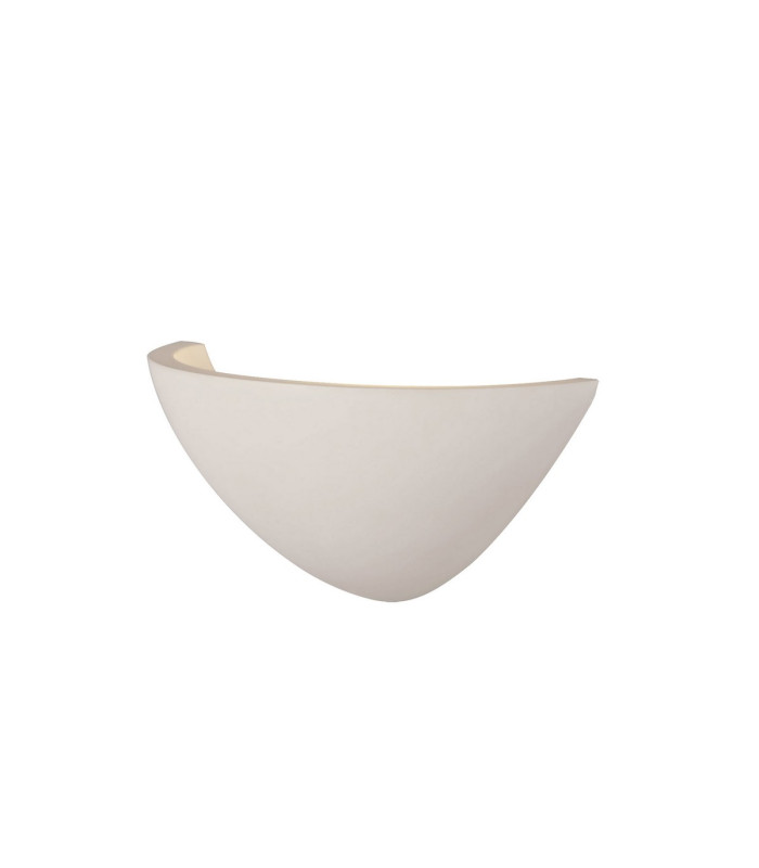 Alina Sphere Wall Lamp 4.2W LED 3000K 356lm White Paintable Gypsum 3yrs Warranty-4