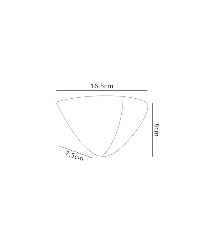 Alina Sphere Wall Lamp 4.2W LED 3000K 356lm White Paintable Gypsum 3yrs Warranty-7